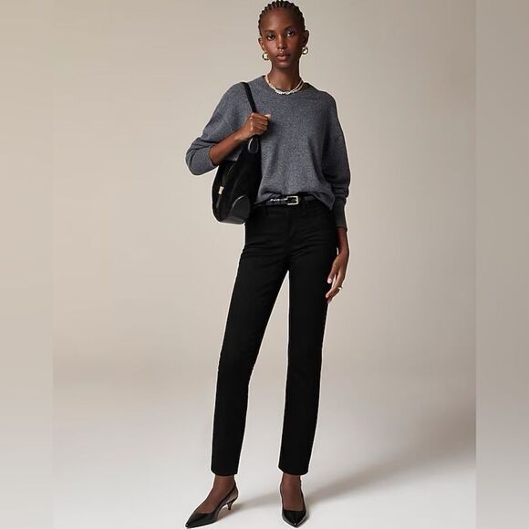 NWT J CREW Slim jean in True black - Picture 2 of 6